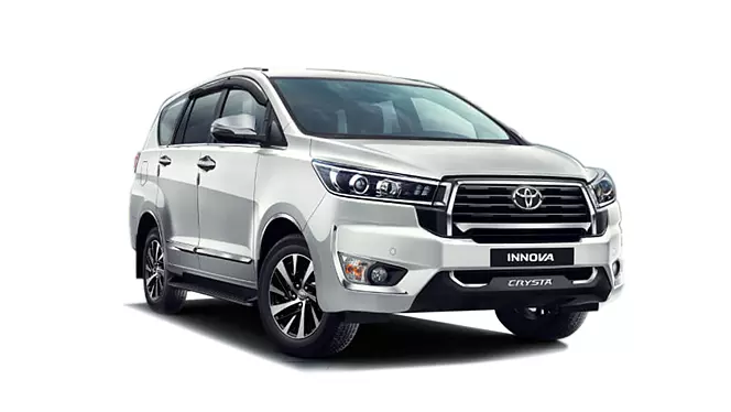 innova crysta car for rental in siliguri taxi service